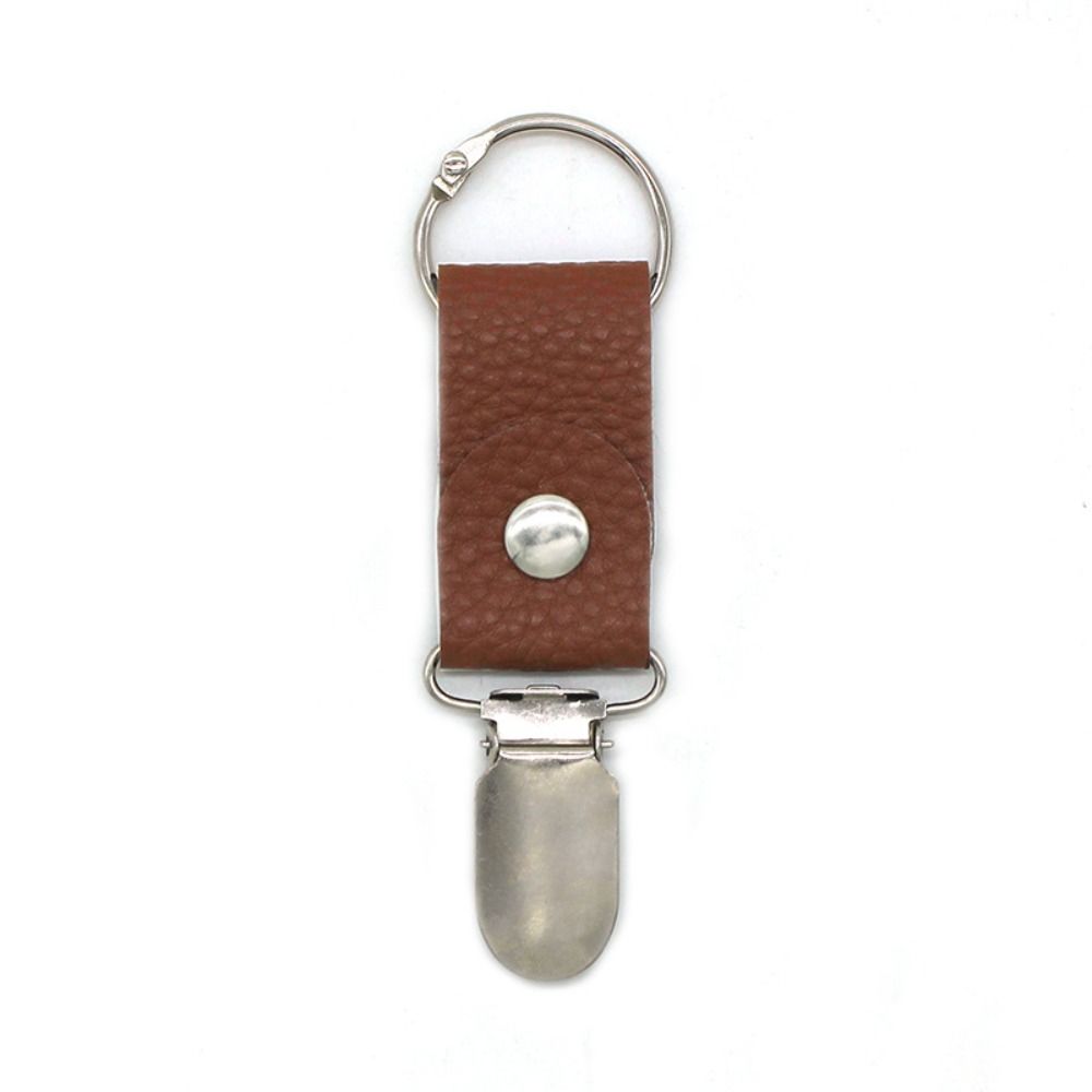 New Colorful Hat Clip for Travel On Bag Luggage PU Leather Hat Holder Clip Multifunctional Duck Clip Clasps Outdoor Accessory