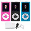 Portable MP3 Music Player 1.8inch  Screen HiFi Sound 7 Sound Effect Modes USB Rechargeable Digita