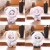 Dog Cat Cute Rabbit Panda With Scarf Plush Toy Pendant Keychain For Bag Decor