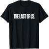 Иконическая футболка The Last of Us с потертым логотипом на большой груди V2