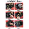 New Energy Car Rain Shield Sticker For BYD Atto 2 3 Yuan Pro Yuan Plus M9 eMAX 9 DMi EV Charging Port Waterproof Protector Cover