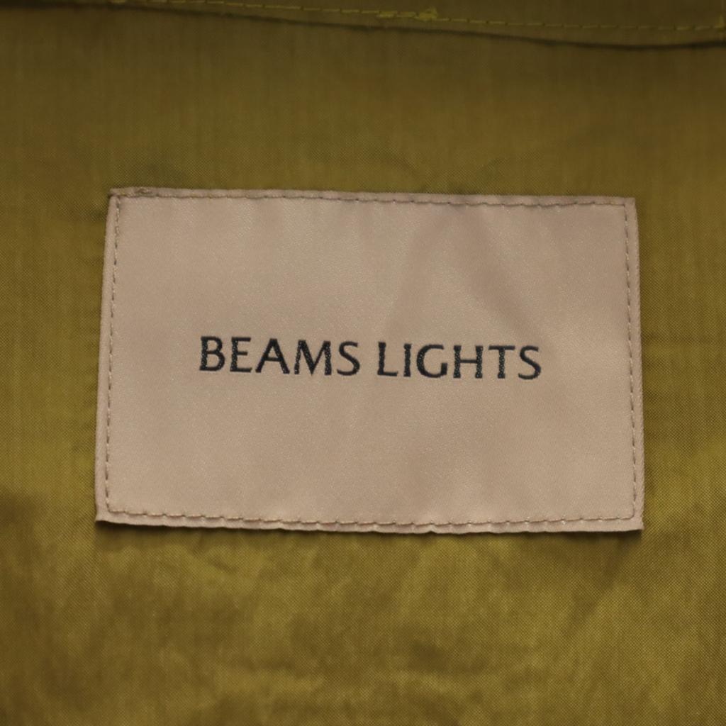 Неиспользованная куртка-худи BEAMS LIGHTS 38 хаки с биркой Женская Б/У