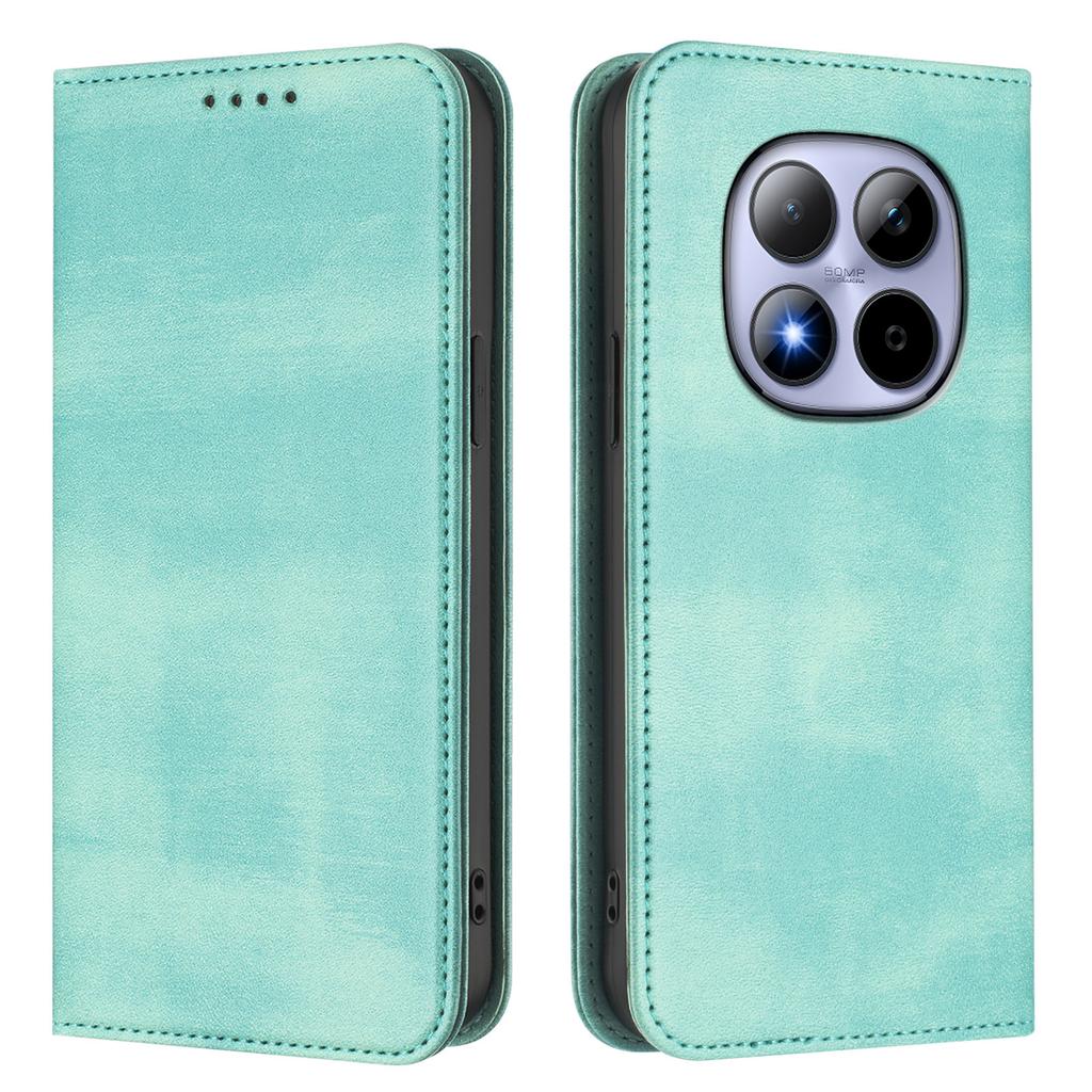 Для Xiaomi Redmi Note 15 Pro 5G Кошельки Ретро Текстура Блокировка RFID Кожаный Чехол для Телефона