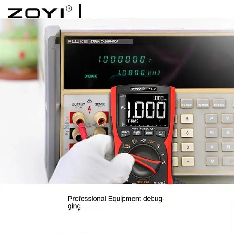 ZOYI высокоточный ZT-Y автоматический диапазон многофункциональный цифровой мультиметр Интеллектуальный защита от перегрузки электрик обслуживание