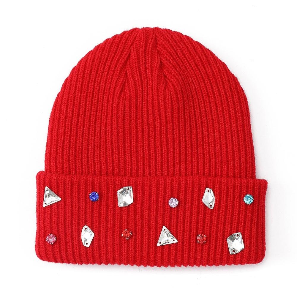 Thickened Winter Knit Hat Brimless Cold Cap New Pullover Hat Women and Men
