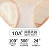 Fenteng 4-Pack Cotton Antibacterial High Waist Women's Underwear