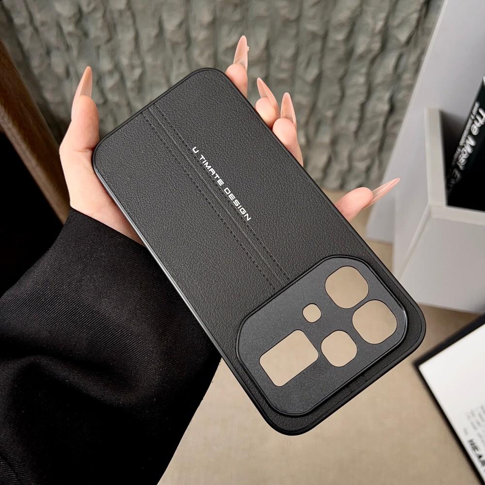 Чехол для Infinix Note 60 Pro Роскошная кожа PU Модный Защитный задний чехол-накладка Для телефона Infinix Note60 60Pro