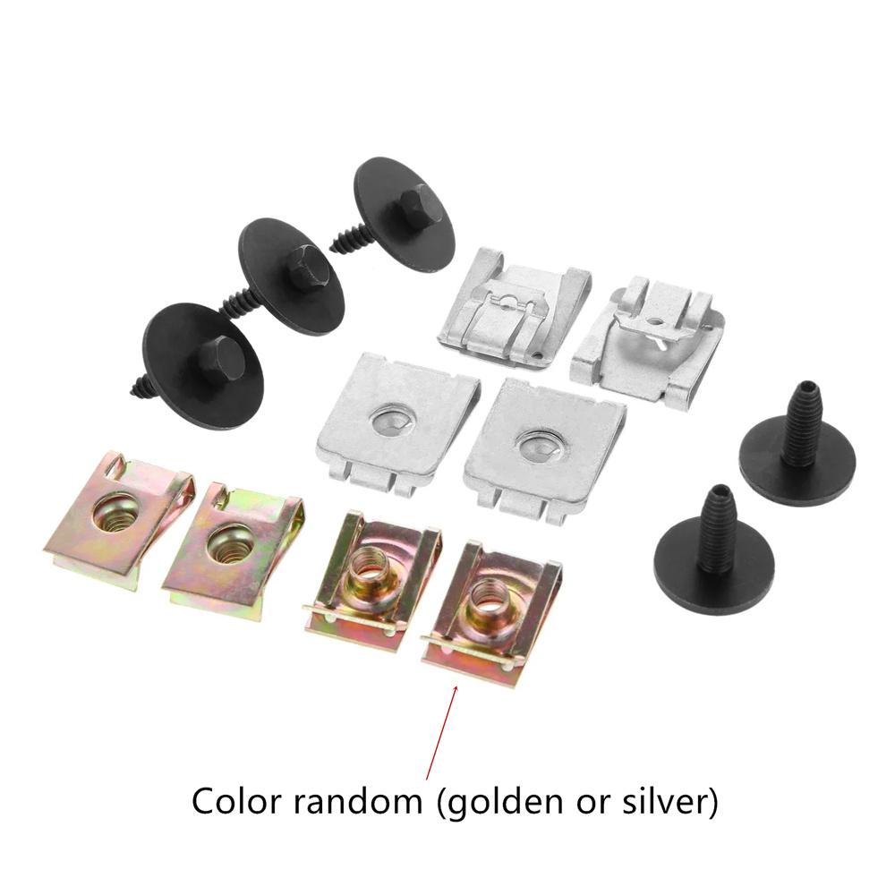 24 шт. Защита днища, защита двигателя, крепежные зажимы, винты для Mercedes E-Class W211