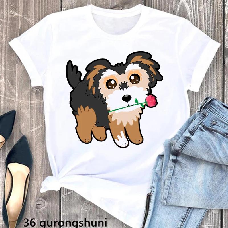 Schnauzer Lover Dog Animal Print Tshirt Graphic Tees Unisex Clothes Funny T Shirts Harajuku Shirt Tumblr Tops Tee