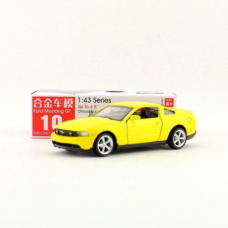 Сплавная модель автомобиля Ford Mustang Gt Маслкар для детской игровой комнаты