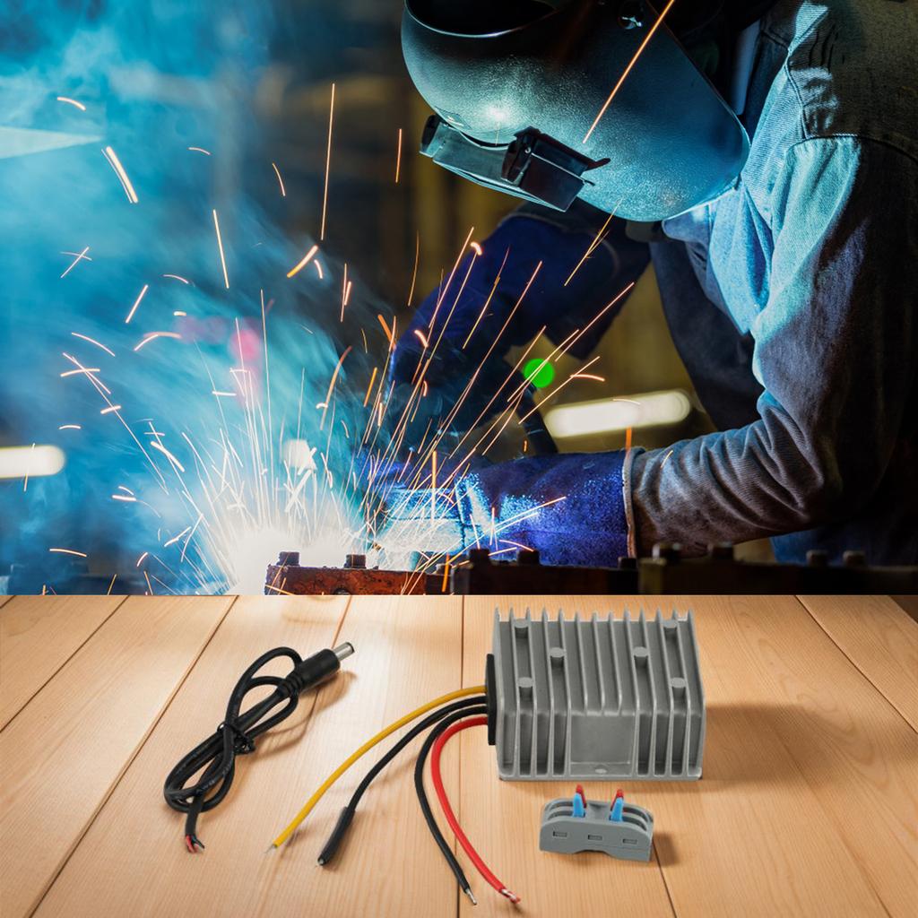 168W Power Converter Step-Up Power Adapter Mobile Use Outdoor Activities Operating Temperature Range For RVs And Boats