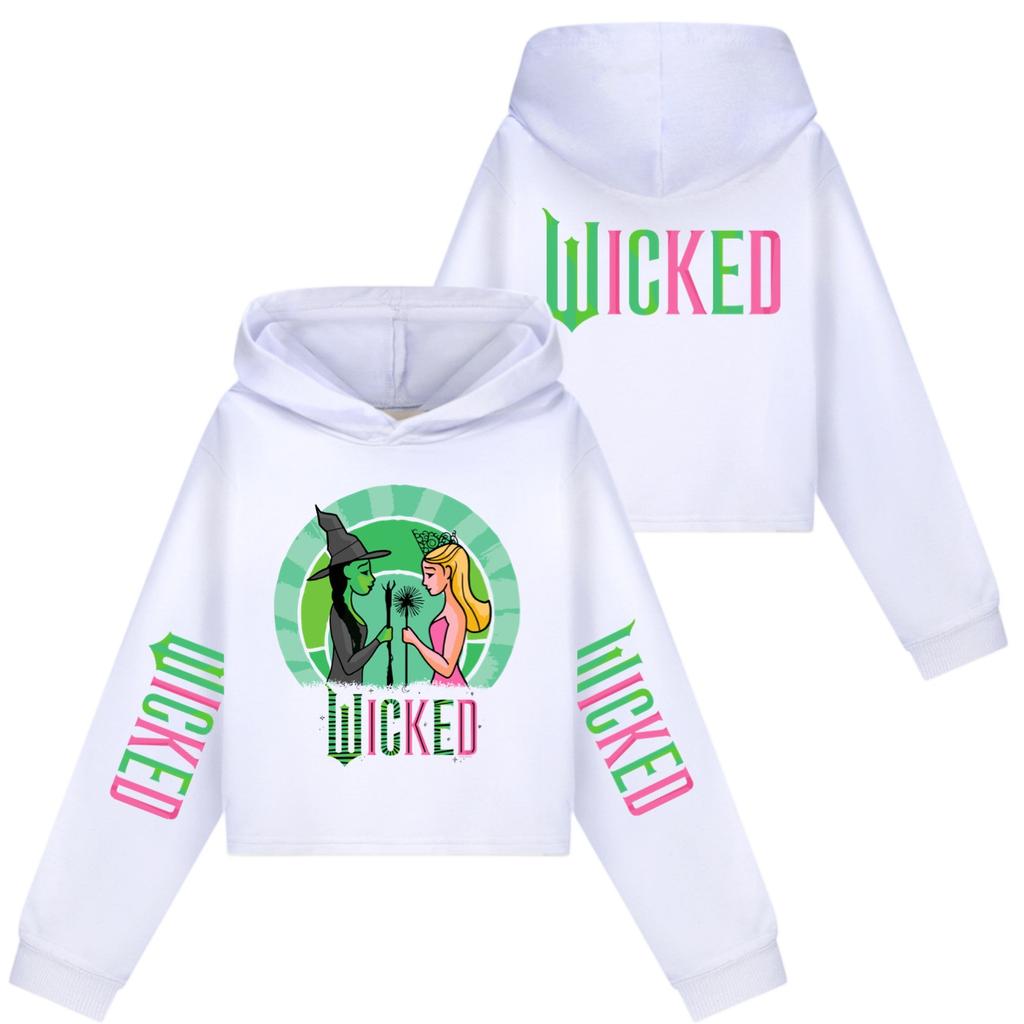 Детский пуловер с длинным рукавом, свободного кроя, с капюшоном и принтом в виде букв