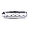 ABS Plastic Car Front Chrome Grille Mesh Insert Upgrade for Jeep Wrangler JK 2007-2016 Vehicle Parts