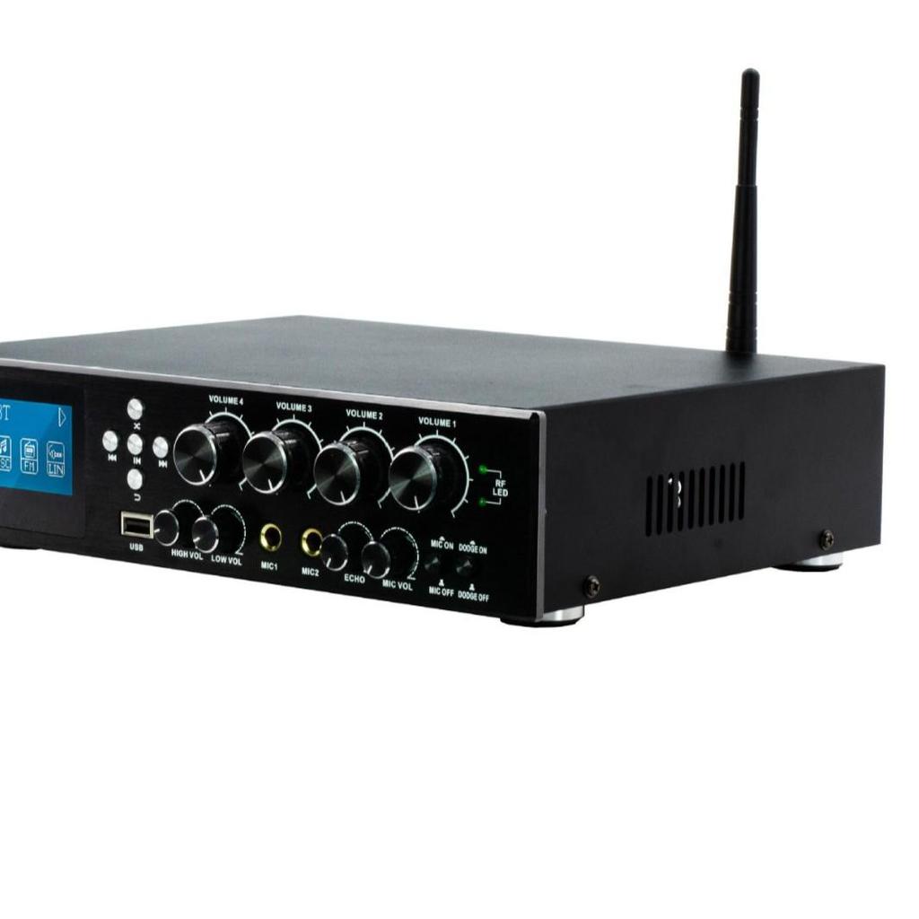 Tianlai 4x100 Вт Четырехзонный Bluetooth-усилитель для домашнего KTV и карточного зала