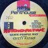12-дюймовая пластинка CUTTY RANKS - Leave People Man none Penthouse Recor 1992 US Регги, Ска и Даб Б/У