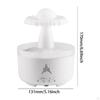 Mini Desk Humidifier Remote Control Night Light for Hotel Bedroom NightStand