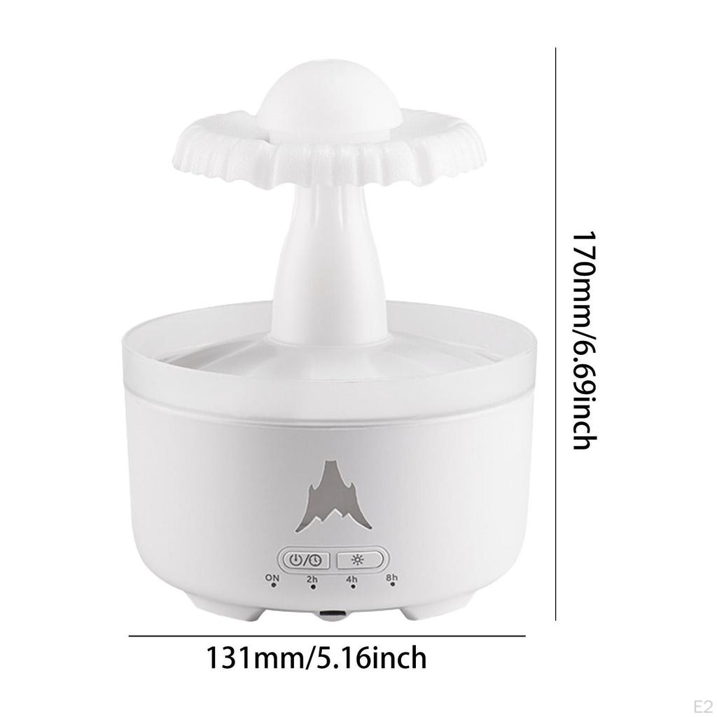 Mini Desk Humidifier Remote Control Night Light for Hotel Bedroom NightStand