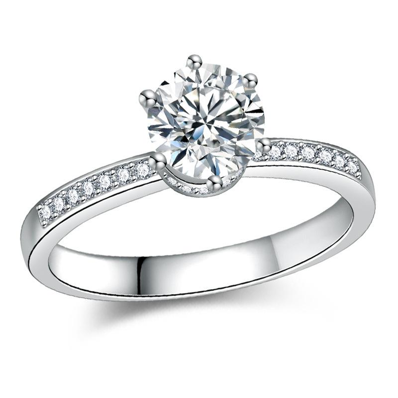 Классическое кольцо Lindon из медного сплава с цирконием, женские ювелирные изделия, свадебный подарок для вечеринки