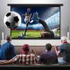 Deli Electric Remote Control Projector Screen