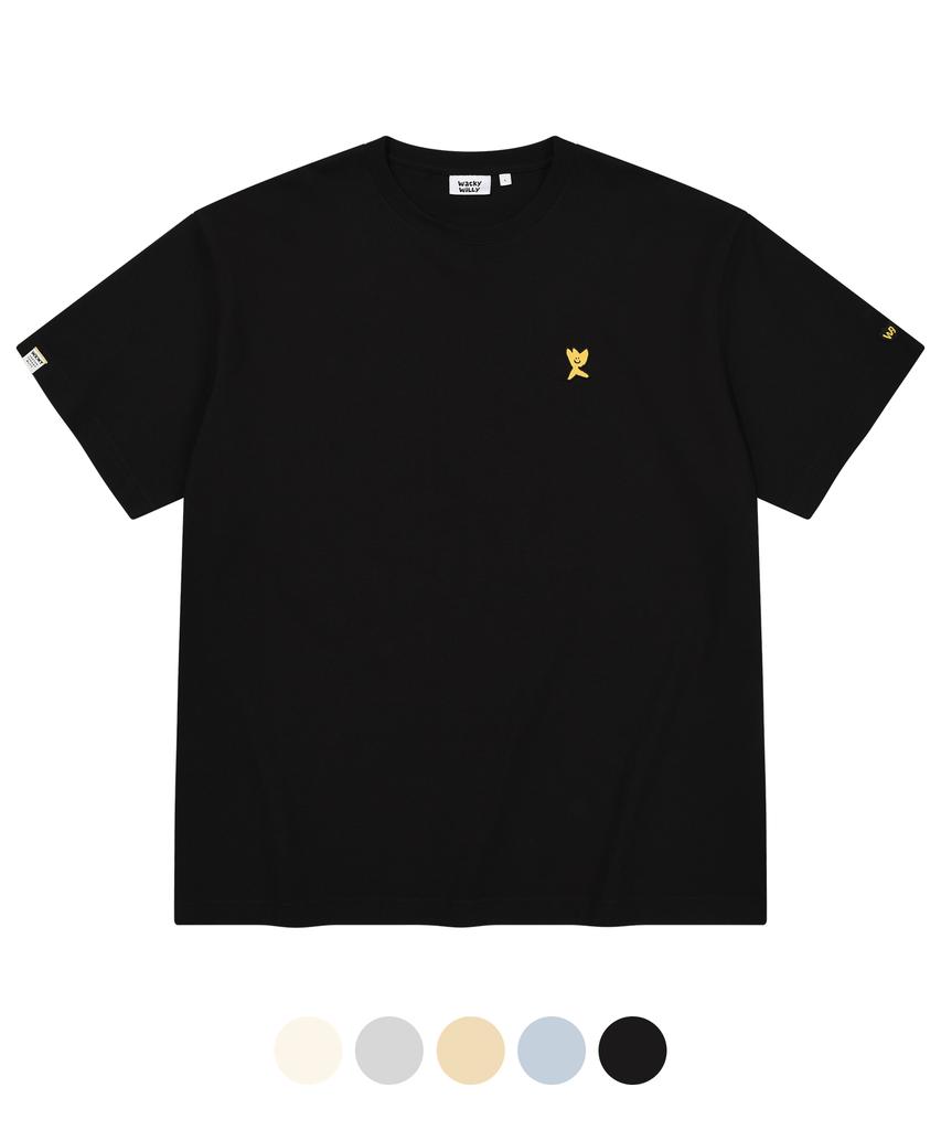 WACKY WILLY Kiki Wappen Short Sleeve T-Shirt (5 Colors) (Type A)