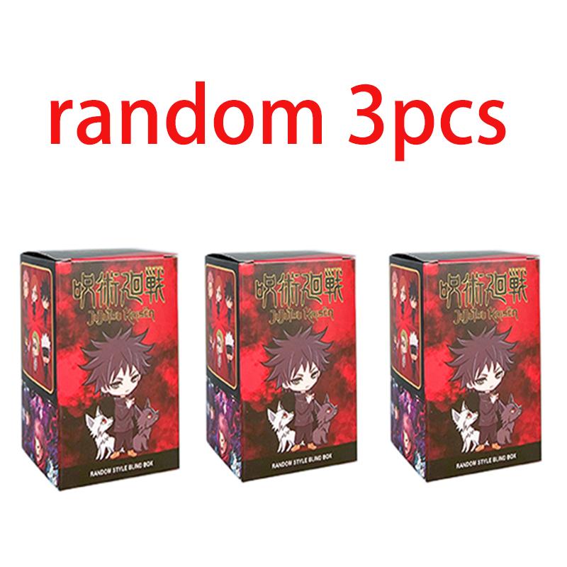 Аниме Магическая битва Фигурка Q версия Сатору Годжо Итадори Юдзи Фусигуро Мегуми Кугисаки Модель Автомобиля Декор Украшение Подарок Игрушка