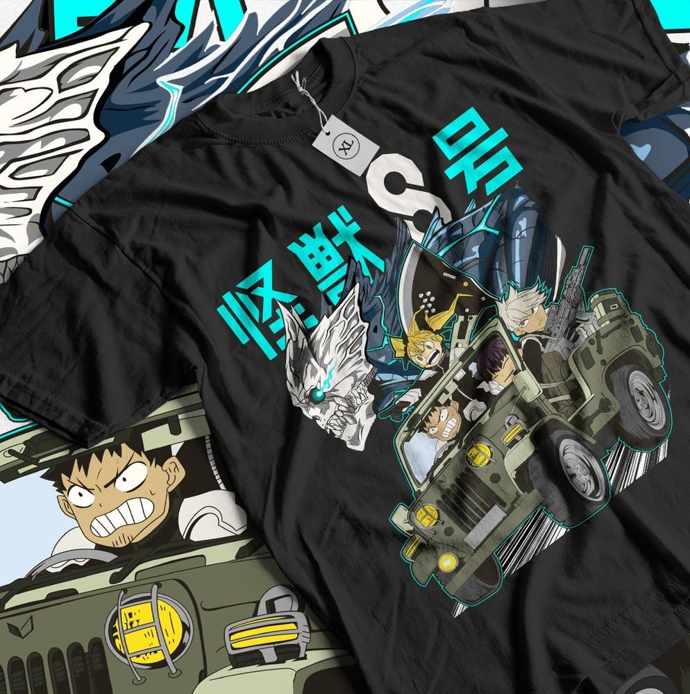 Kaiju No 8 T-Shirt Mina Shiro Kaiju Otaku Anime Soft Tee Gift Shirt All Size Unisex T-Shirt