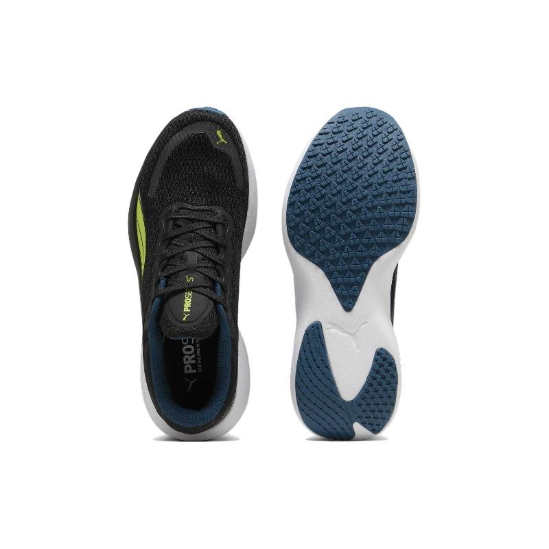 Puma Scend Pro Унисекс Низкие Тренировочные Беговые Кроссовки Черно-Зеленые 378776-17