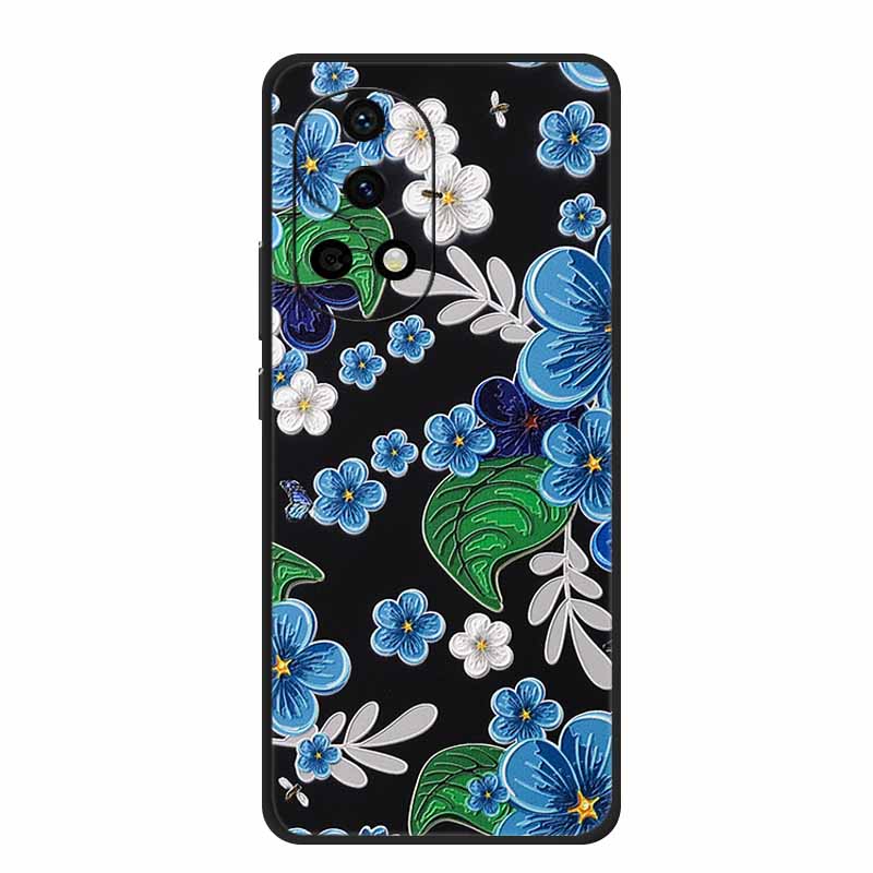 3D Тисненый Чехол Для Huawei Nova 12 Pro Чехол Для Телефона Цветок Силиконовый Мягкая Задняя Крышка Для Huawei Nova 13 12 Ultra Чехол Nova13 12Pro