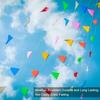 5.12 x 7.09in Flag String Decor 50M Length Hanging Banner Decoration  Festival Celebration