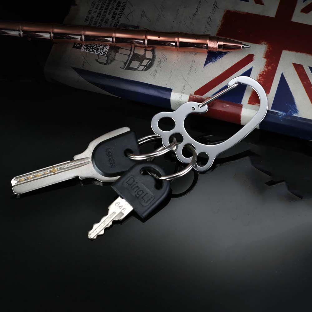 Hanging Metal Key Ring Holder Buckle Big Feet Key Chain Car Keyring Car Key Clip Key Ring Holder