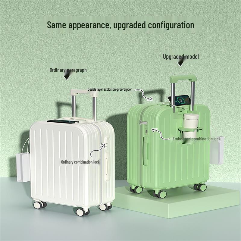 Чемодан-спиннер gotrip из АБС-пластика с жестким корпусом