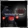 Светодиодный задний фонарь для Harley Dyna, Road King, Fat Boy - Дизайн «Орлиный коготь» с указателем поворота и стоп-сигналом
