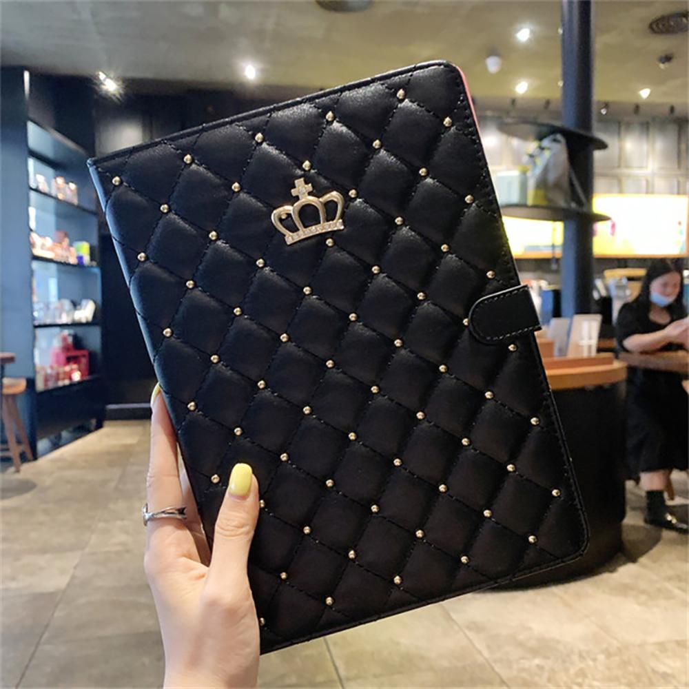 Чехол Funda для iPad 7-го 8-го 9-го 10-го Поколения iPad Air4 Air5 iPad Pro11 Air11 A16 из Кожи Ягненка с Подставкой Smart Case iPad 9.7 Coque