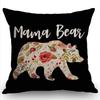 Swono Hundred Dollar Bill Farmhouse Pillow Cover 18x18 Inch Home Decor Cotton Linen Throw Pillow Case Cushion Cover for Sofa Couch