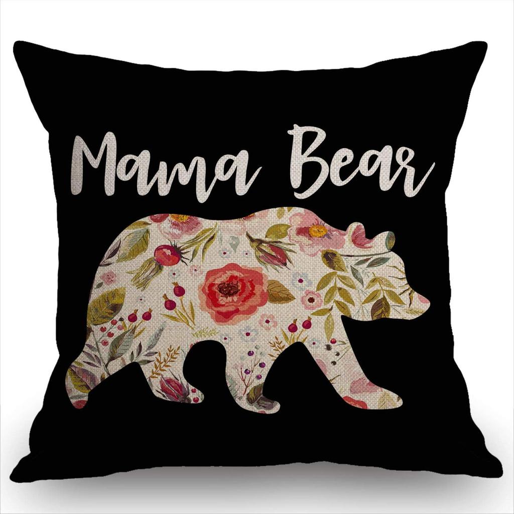 Swono Hundred Dollar Bill Farmhouse Pillow Cover 18x18 Inch Home Decor Cotton Linen Throw Pillow Case Cushion Cover for Sofa Couch