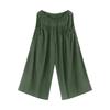Женские свободные широкие треккинговые брюки шаг за шагом летние широкие повседневные брюки с большими присборенными карманами