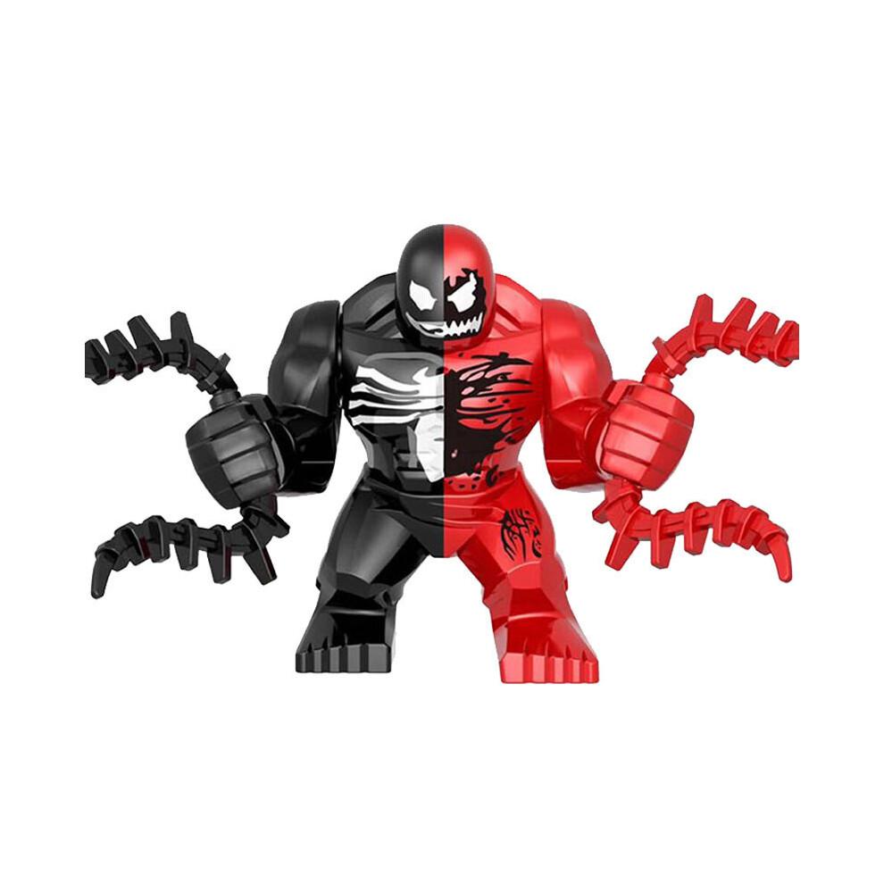 24pcs Superhero Venom Iron Man Spider-Man Hulk Hawkeye Superman Loki Deadpool Building Blocks Figurine Toys