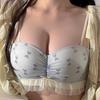 1/2 Чашки Бюстгальтеры Девушки Милое Пуш-ап Белье Без косточек Кружево Пот Спинка Без спинки Красота Сексуальные Женские Бюстгальтеры Слинг Модное Белье Регулируемый ремешок