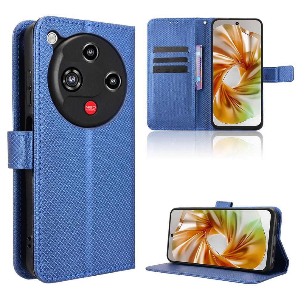 Флип-чехол для ZTE nubia Focus 2 из искусственной кожи, защита всего корпуса, [блокировка RFID], чехлы для телефона, обложка-кошелек