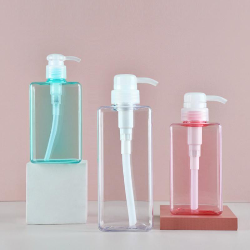 Многоразовый квадратный шампунь гель для душа пустые бутылки с дозатором шампунь кондиционер гель для тела дозатор для ванной комнаты отеля