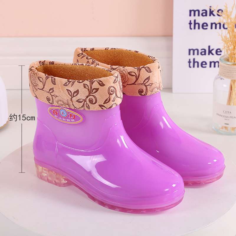 Желейные прозрачные резиновые сапоги, водонепроницаемые сапоги, дождевая обувь, женские летние дождливые дни, рабочие быстросохнущие резиновые сапоги, износостойкие, кухонные, высокие водонепроницаемые s