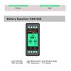 ANGUI KBX102S PNE PLC12V 24V Выравниватель аккумуляторов Монитор аккумуляторов Активный балансир Дисплей напряжения Свинцово-кислотные Li-ion Подключение последовательно