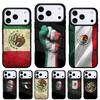 Mexico Flag Phone Case for iPhone 17 Air 16e 15 14 13 Pro Max Back Cover for 12 11 Pro Coque