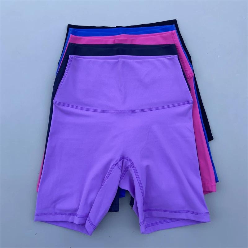 Женские велосипедные шорты с высокой талией, двухсторонней начесовой тканью | Дышащие, высокоэластичные, дизайн с 4 точками защиты от просвечивания
