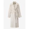 Belted Handmade Long Coat C254msg176
