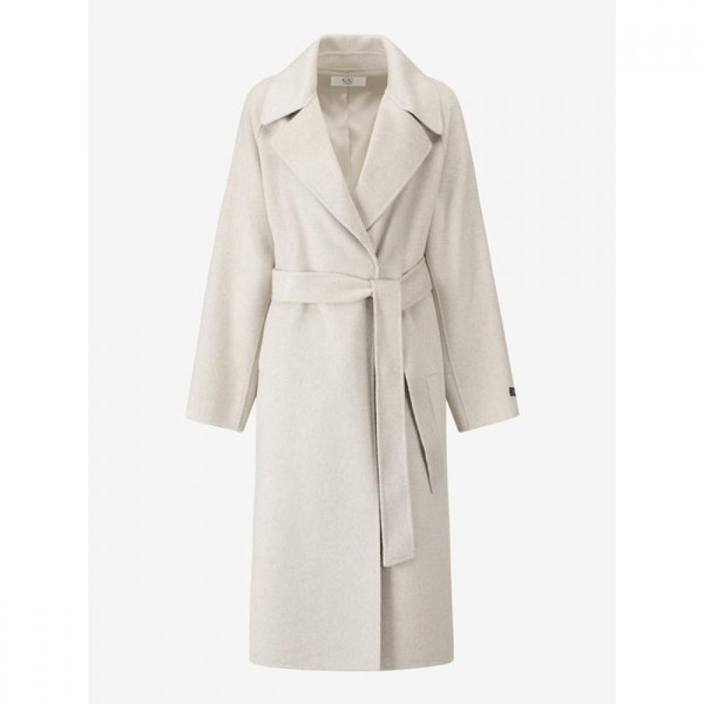 Belted Handmade Long Coat C254msg176