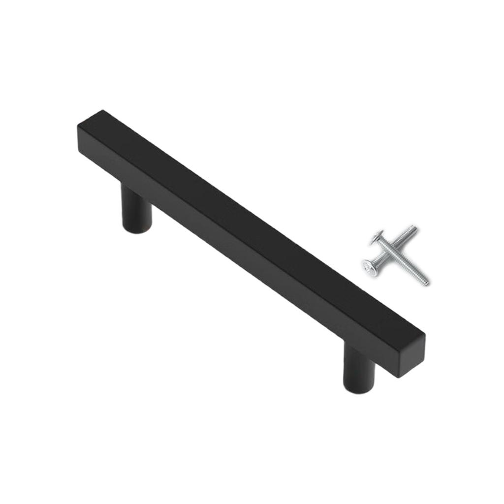 Ручка для шкафа из алюминиевого сплава, квадратная декоративная ручка для кухонного шкафа, гардероба, прочная