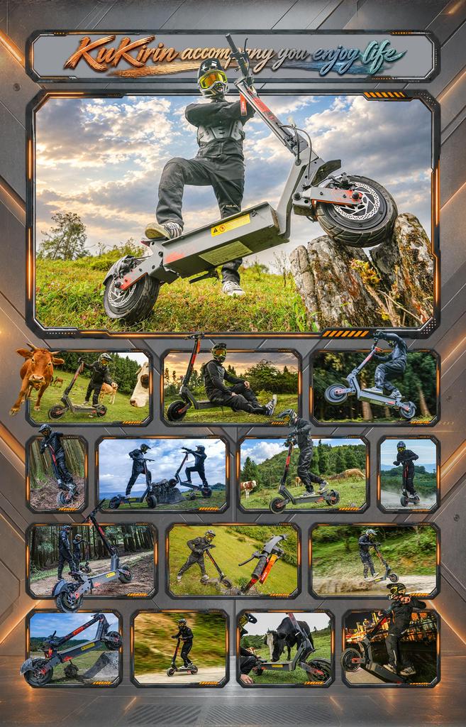 KuKirin G4 Ultra Electric Scooter Dual Motor 2400W 60V 20Ah 70km/h