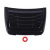 Bonnet Air Intake Vent Scoop Cover Glossy Black Hood Air Intake Trim Cover Improve Heat Dissipation