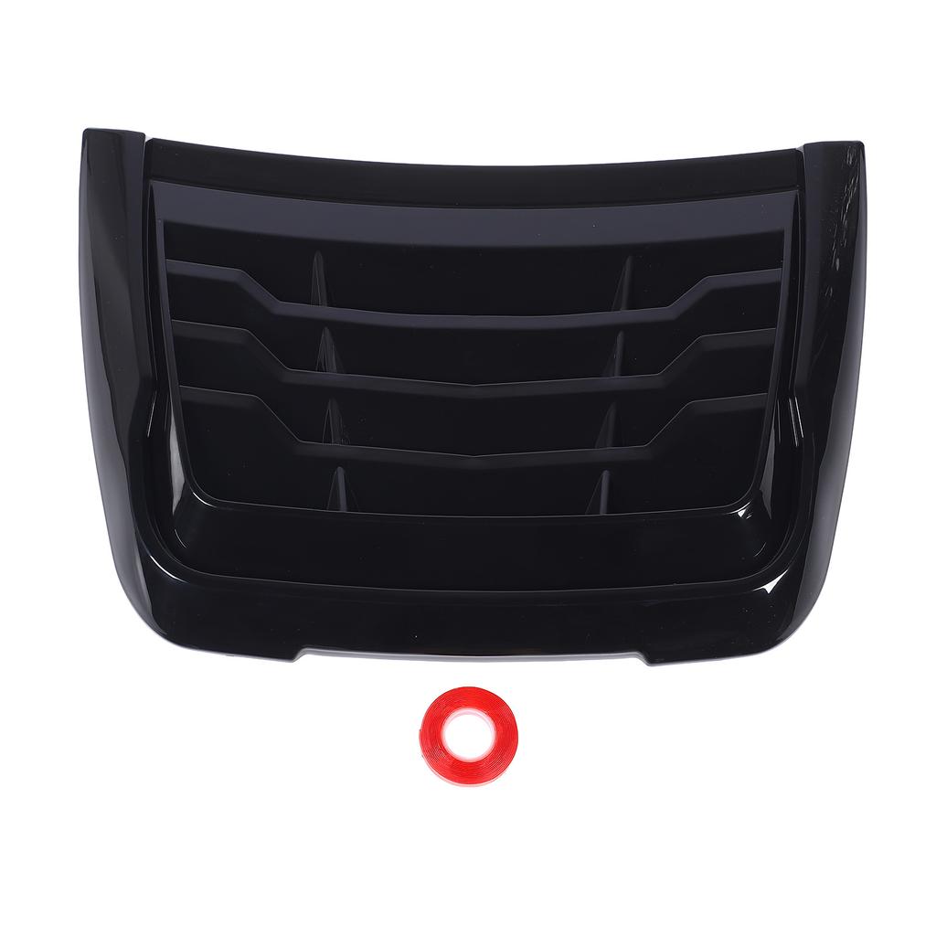 Car Bonnet Air Intake Vent Scoop Cover Glossy Black Hood Air Intake Trim Cover For Ranger XLT XLS XL 2015-2025